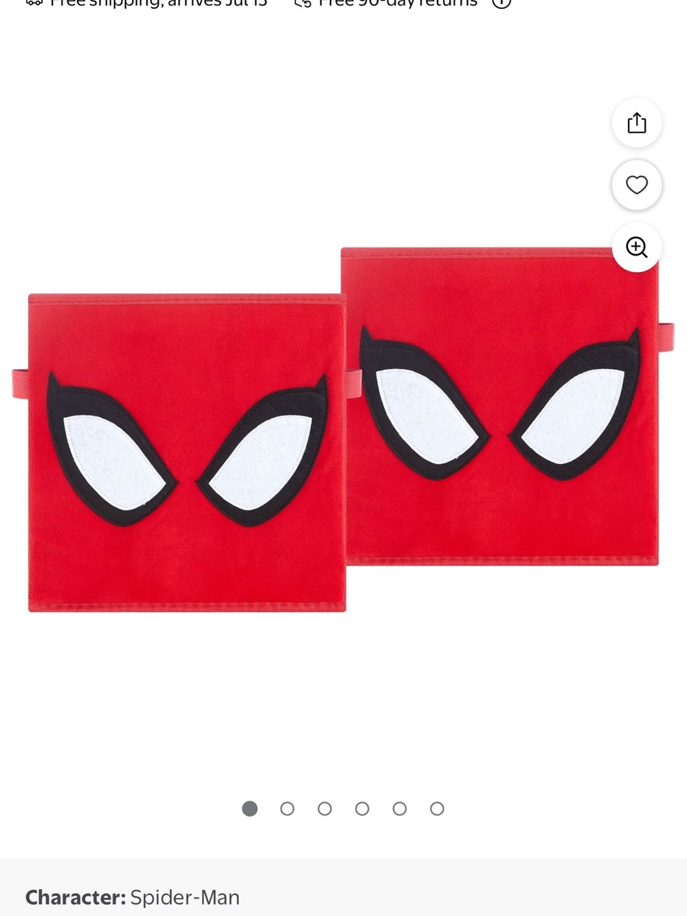 Red Spider-Eyes Passport Cover Set